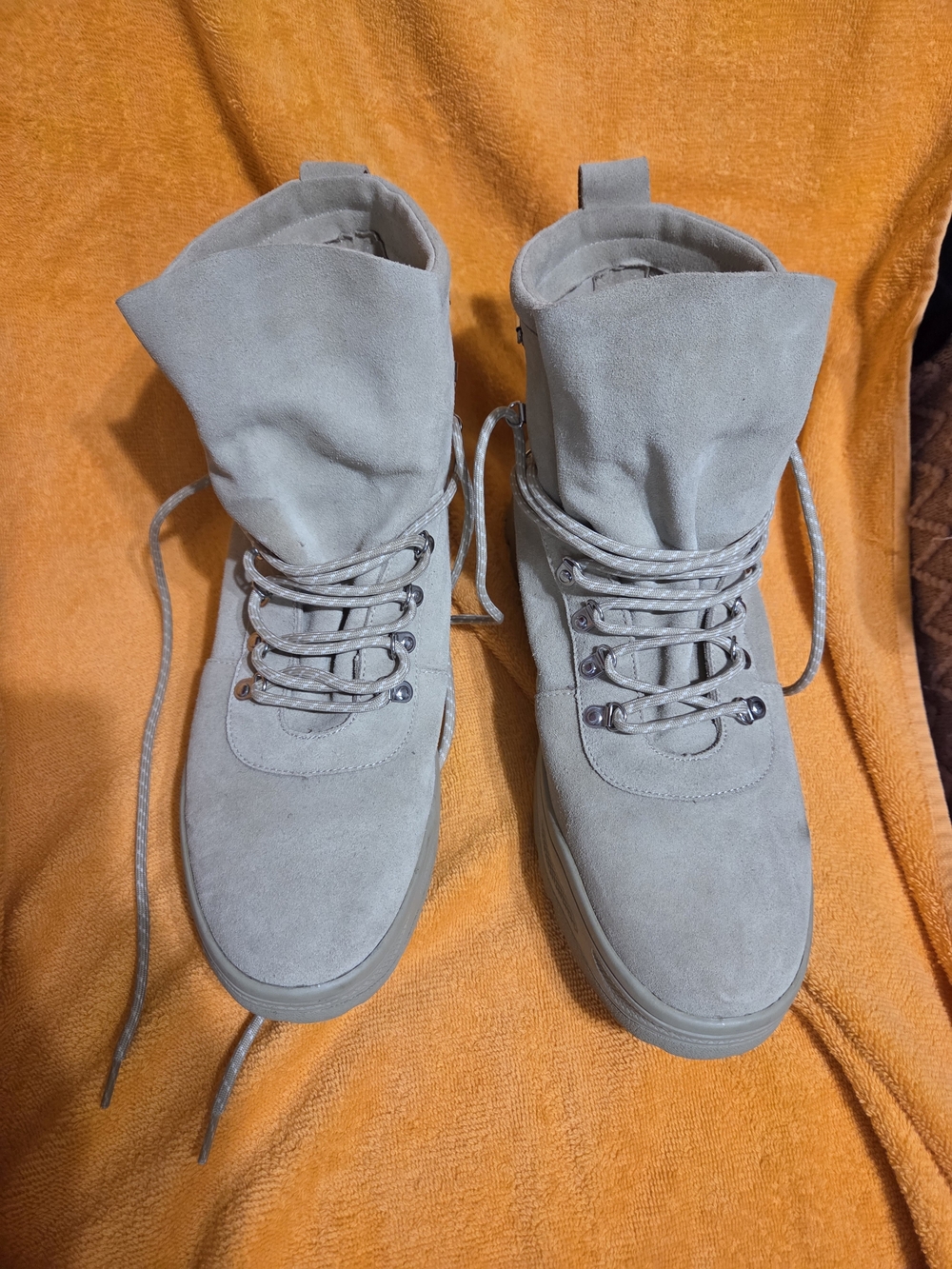 Steve Madden Men’s Tan Suede Boots - Tan